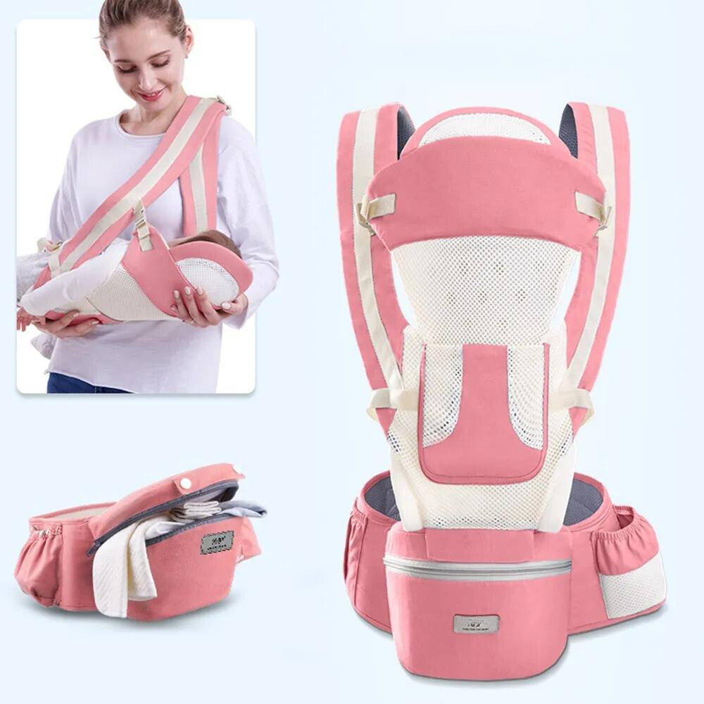 Front Facing Baby Carrier with Hipseat