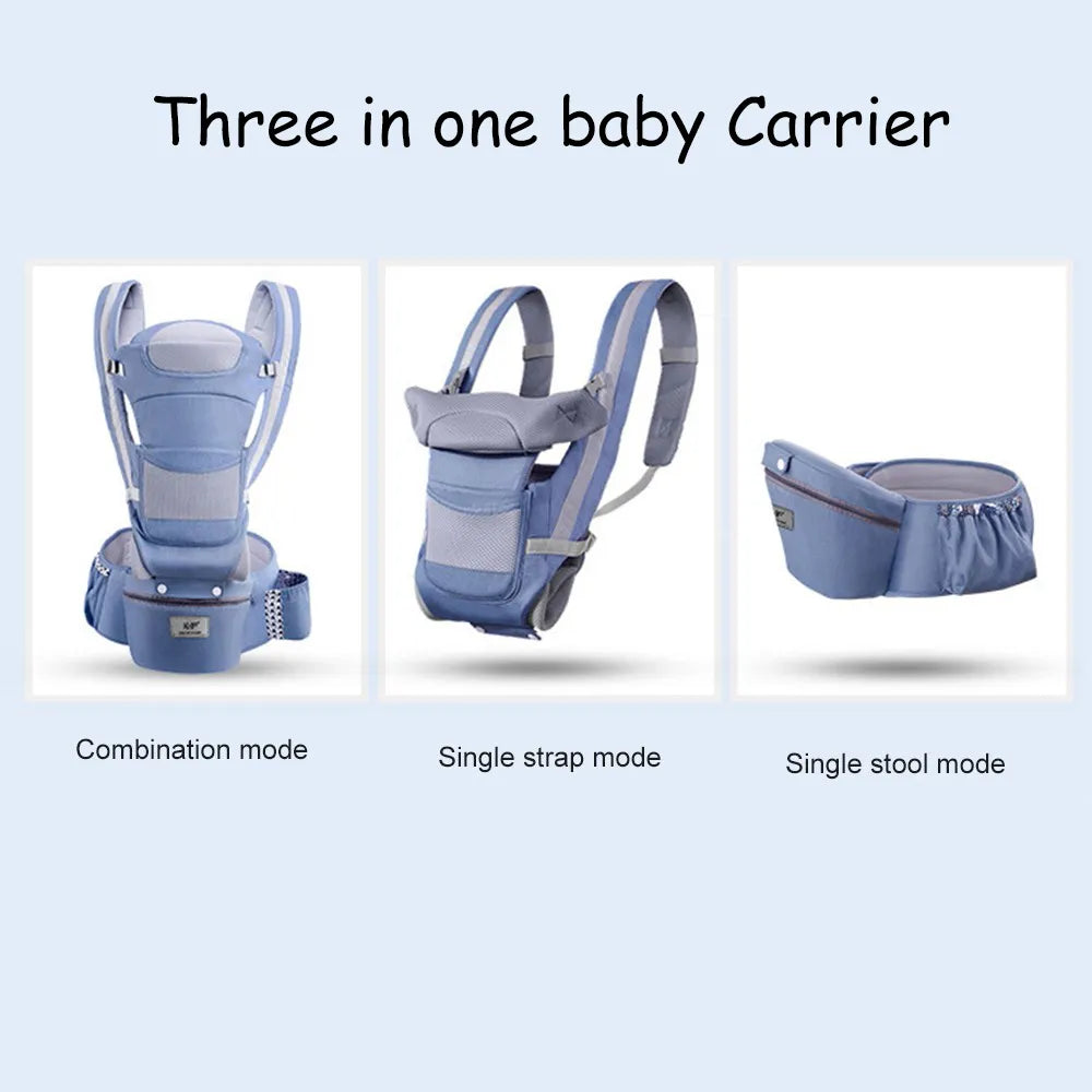 Front Facing Baby Carrier with Hipseat