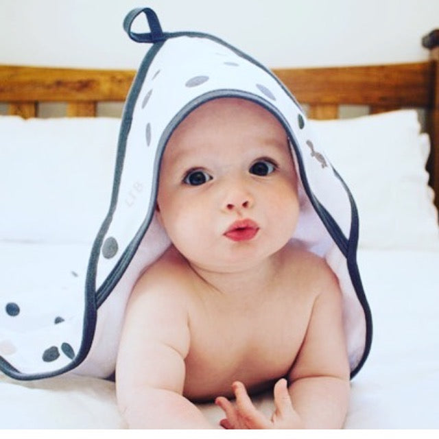 Little Turtle Baby Hooded Towel