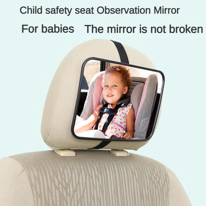 Adjustable Wide Car Baby Mirror