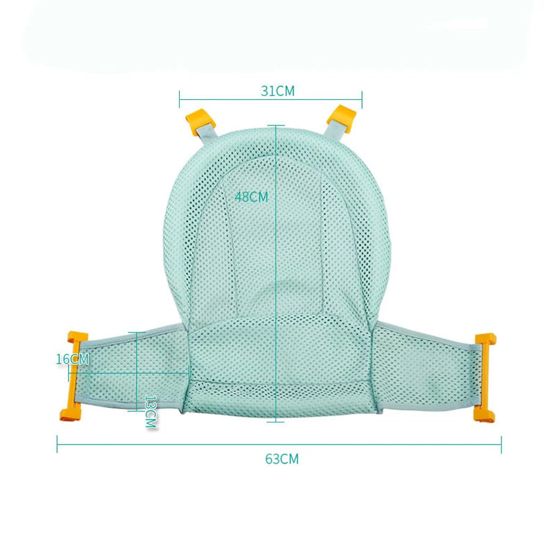 Baby Bath Pad & Chair Anti-Slip & Foldable