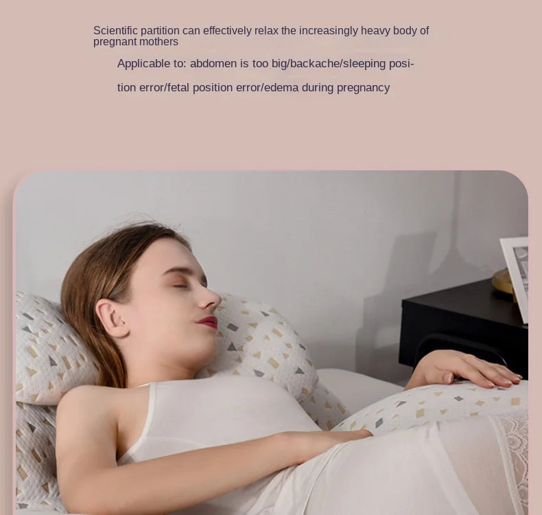 Luxurious All-in-One Pregnancy Pillow