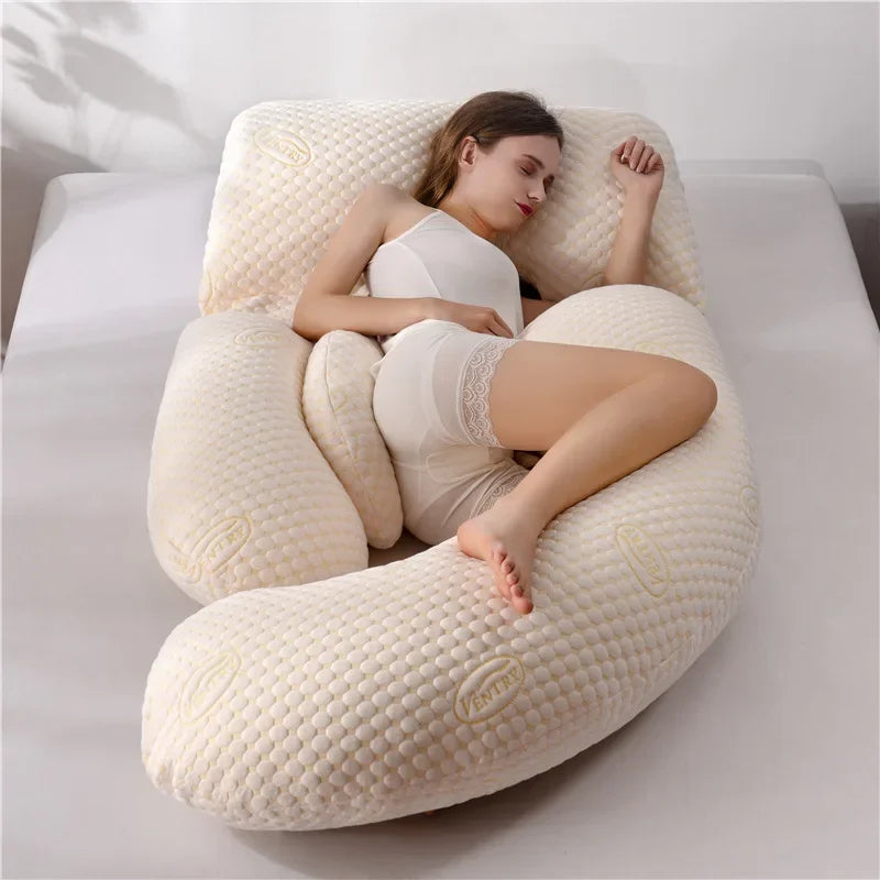 Luxurious All-in-One Pregnancy Pillow