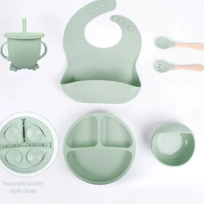 Baby Dining Silicone 6 Piece Set