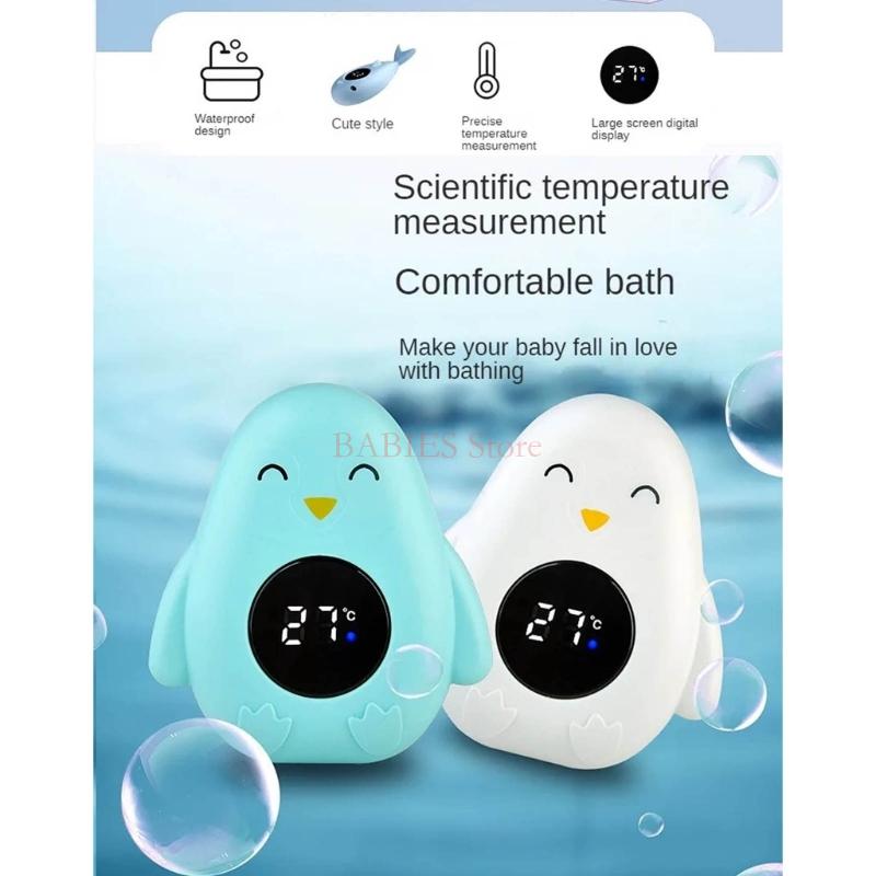 Baby Bath Thermometer with Digital LED Display