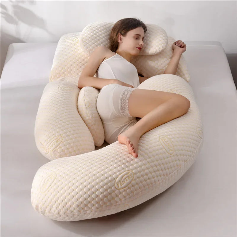 Luxurious All-in-One Pregnancy Pillow