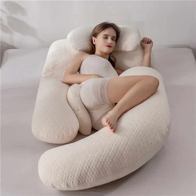 Luxurious All-in-One Pregnancy Pillow