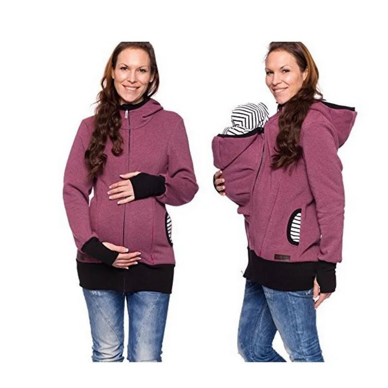 Baby Pouch Hoodie All-in-One