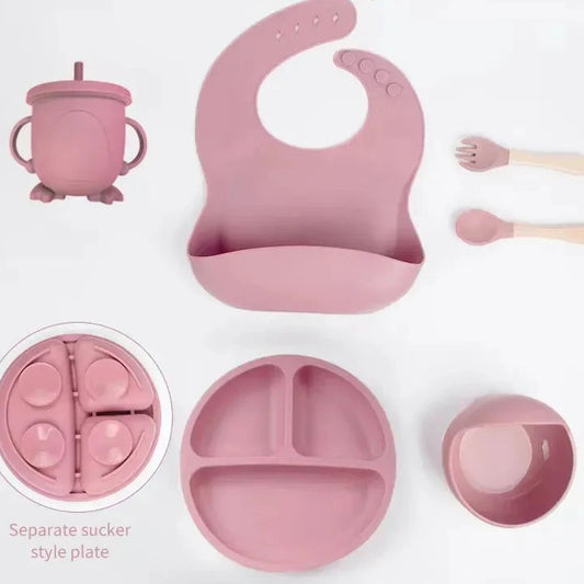 Baby Dining Silicone 6 Piece Set