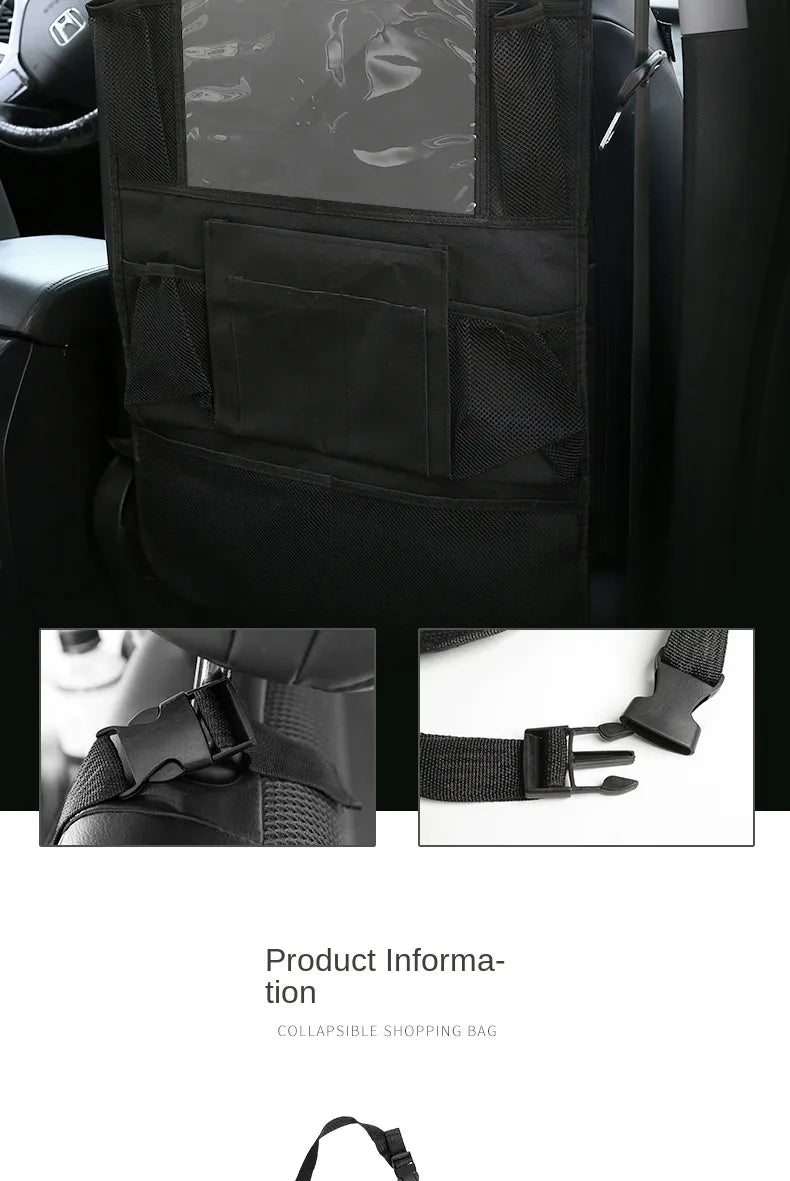 Car Back Seat Organiser with Tablet Holder