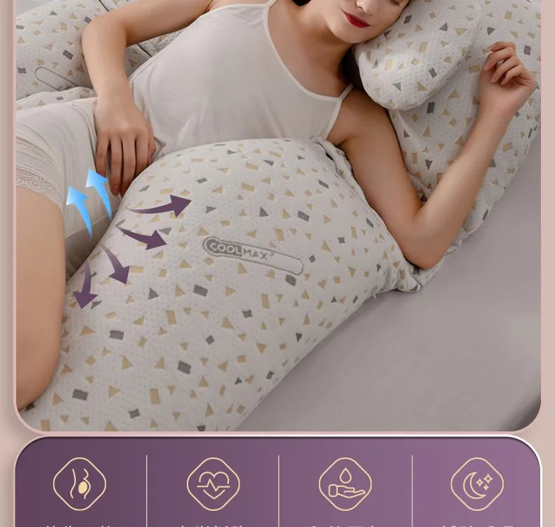 Luxurious All-in-One Pregnancy Pillow