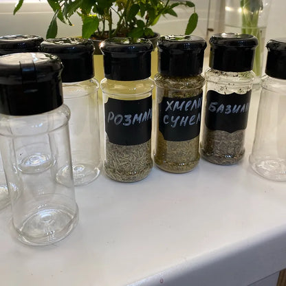  Seasoning/Spice Shaker Bottles 100ML