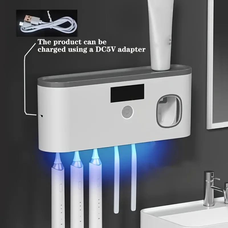 Intelligent UV Steriliser and Automatic Toothpaste Dispenser