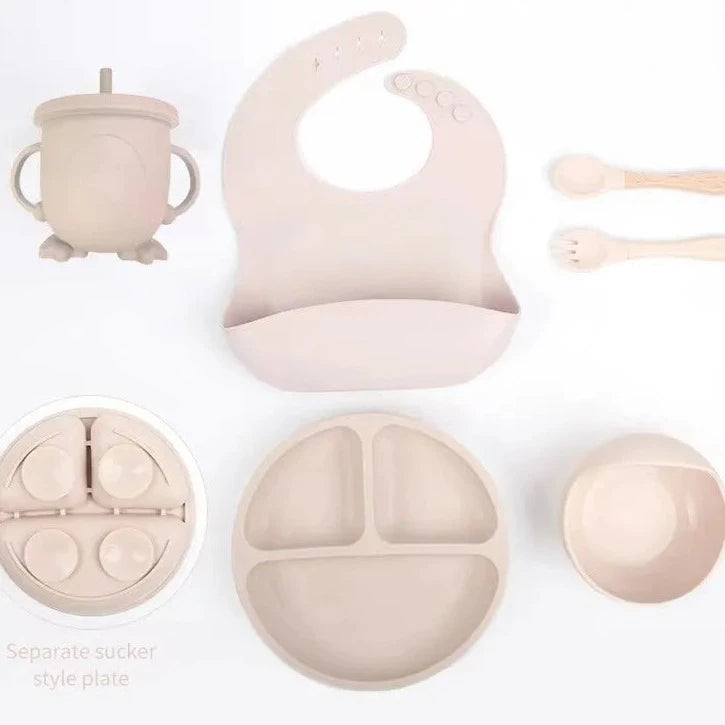 Silicone Baby Dining 6 Piece Set