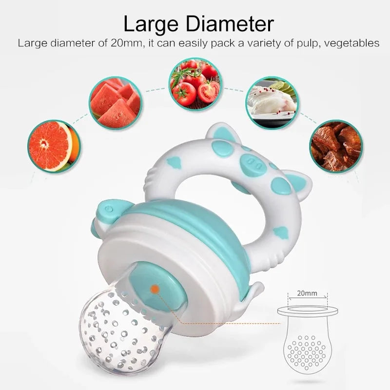 Silicone Baby Fresh Food Feeder Guide