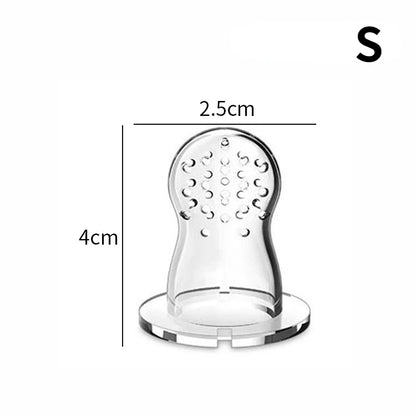 Silicone Baby Fresh Food Feeder Small Size Measurement