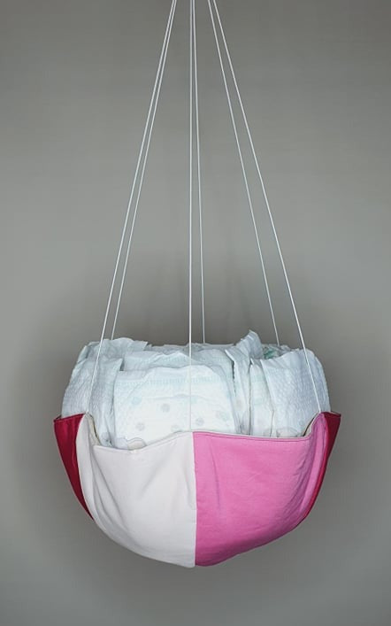 UpUpnAway Parachute Storage Magic - Pink