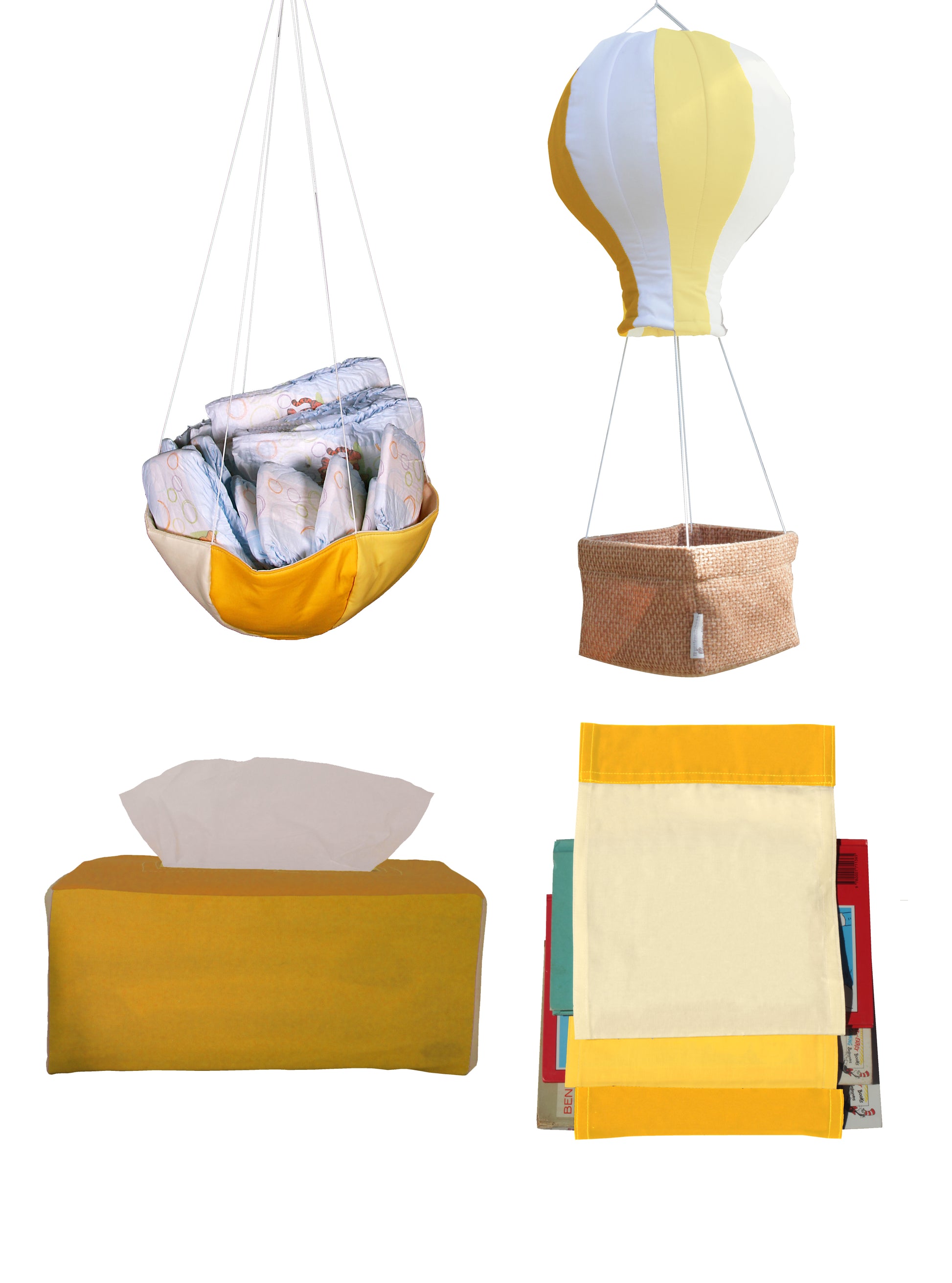 UpUpnAway Parachute Storage Magic - Yellow