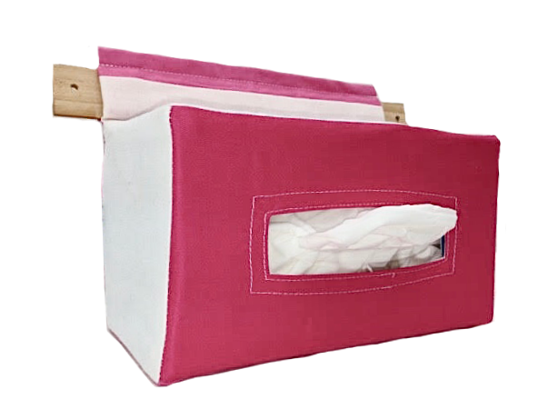 UpUpnAway Tissue/Baby Wipe Holder Magic - Pink