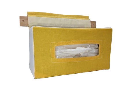 UpUpnAway Tissue/Baby Wipe Holder magic - Yellow
