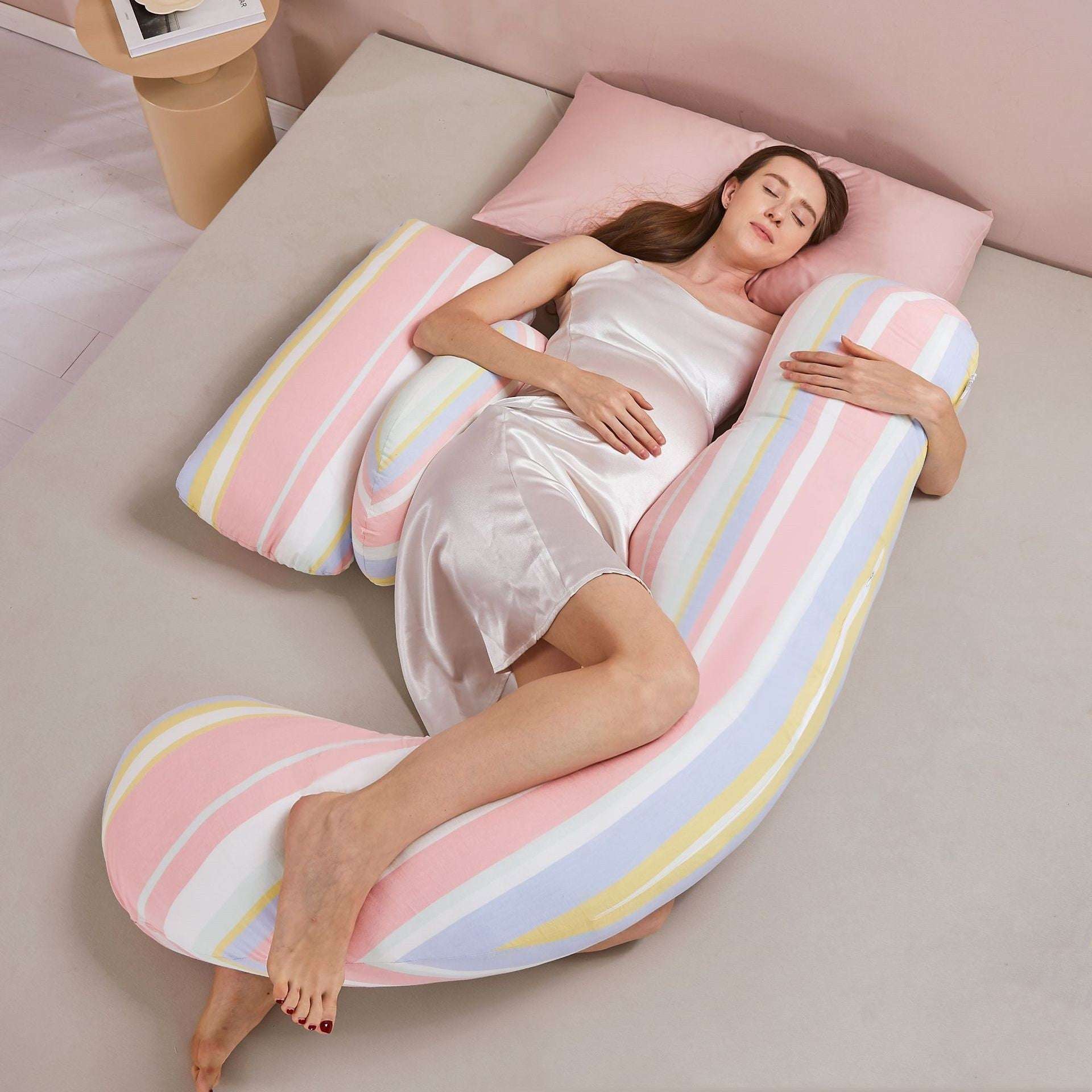 Summer Tencel Maternity Pillow Lumbar Side Sleeping Pillow