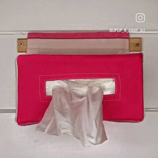 Baby Wipes / Tissue Holder : Pink